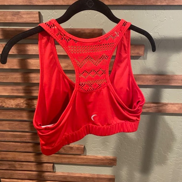 Red Zyia bomber bra - Picture 2 of 5